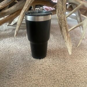 Black Stainless Steel Tumbler